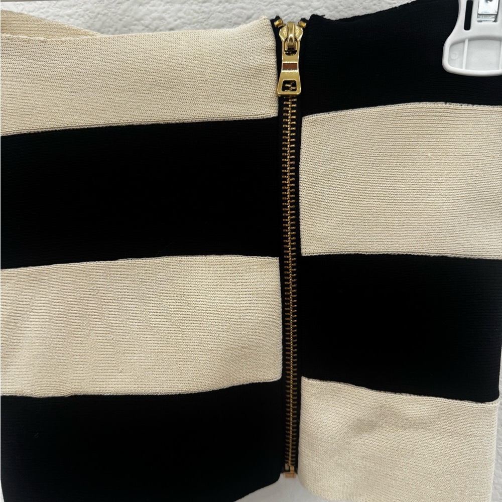 Cider Black and Cream Crop Top - Picture 6 of 6